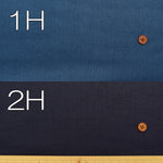 Cotton Indigo dyed Twill Fabric - Plain - nomura tailor