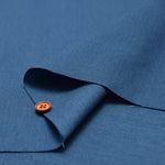 Cotton Indigo dyed Twill Fabric - Plain - nomura tailor
