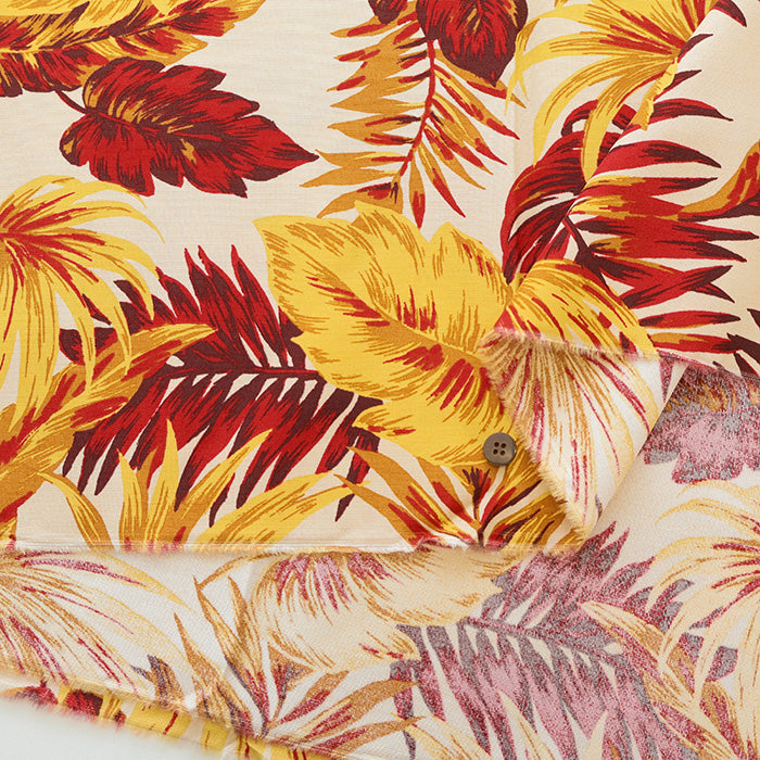 Rayon Print Fabric - Hawaiian Pattern - nomura tailor