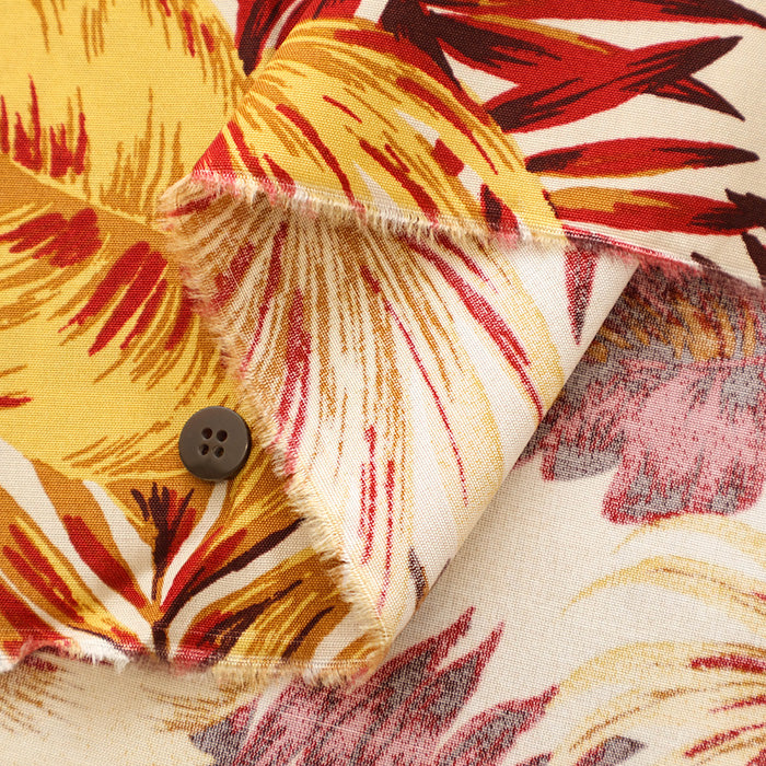 Rayon Print Fabric - Hawaiian Pattern - nomura tailor