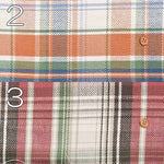 India-made Cotton Heavy Flannel Fabric - Check - nomura tailor