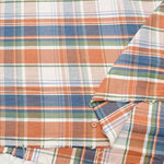 India-made Cotton Heavy Flannel Fabric - Check - nomura tailor