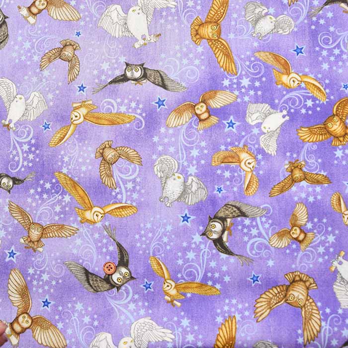 USA Cotton Fabric - OWL - nomura tailor