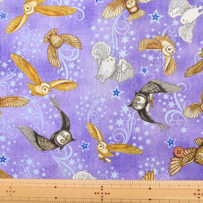 USA Cotton Fabric - OWL - nomura tailor