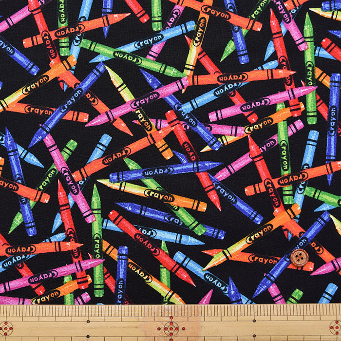 USA Cotton muslin Fabric - Crayon - nomura tailor
