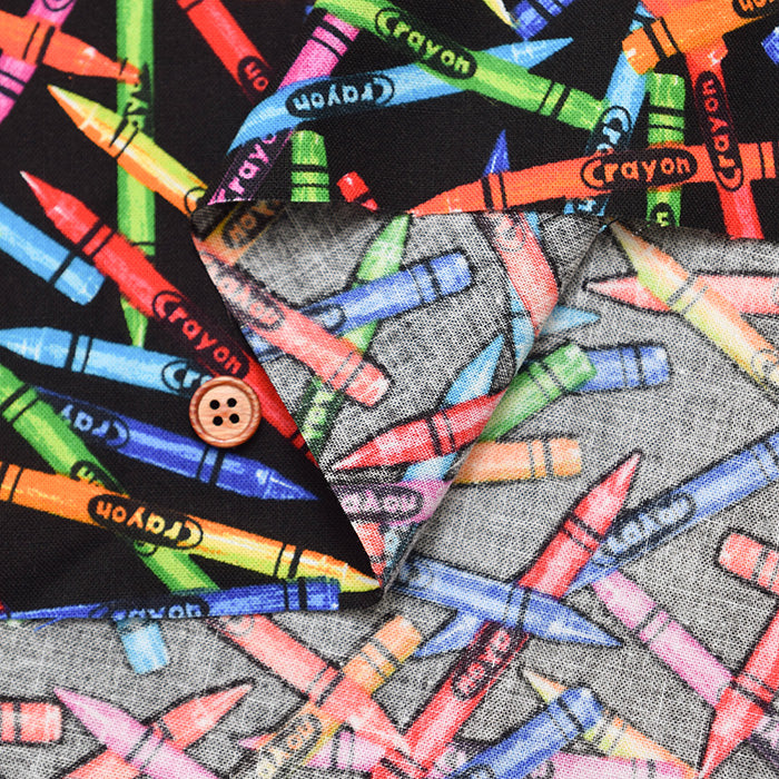 USA Cotton muslin Fabric - Crayon - nomura tailor