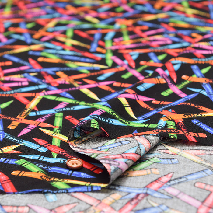 USA Cotton muslin Fabric - Crayon - nomura tailor