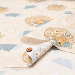 USA Cotton Fabric - Lodge Bear - nomura tailor