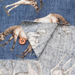 USA Cotton sheeting fabric Horse - nomura tailor