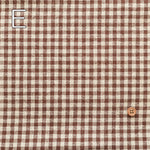 C/L Yarn-dyed Washer Fabric - Gingham Check(Small) - nomura tailor