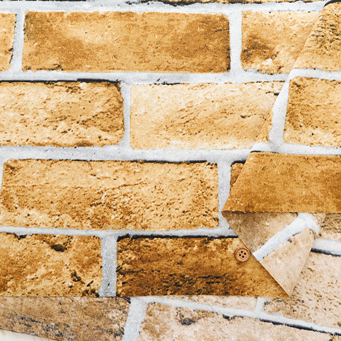 Cotton Broad Fabric - Brick Pattern - nomura tailor