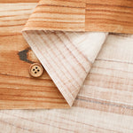 Cotton Broad Fabric - Wood Grain Pattern - nomura tailor