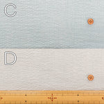 Cotton Ripple-printed Fabric  - Plain - nomura tailor