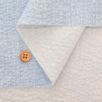 Cotton Ripple-printed Fabric  - Plain - nomura tailor