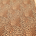 Cotton Muslin Printed Fabric - Leopard - nomura tailor