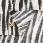 Cotton Muslin Printed Fabric - Zebra - nomura tailor