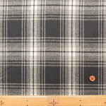Brushed Cotton Check Fabric - nomura tailor