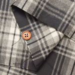 Brushed Cotton Check Fabric - nomura tailor