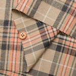 Brushed Cotton Check Fabric - nomura tailor