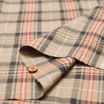 Brushed Cotton Check Fabric - nomura tailor