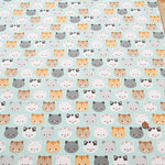 USA Cotton Muslin printed Fabric - nomura tailor
