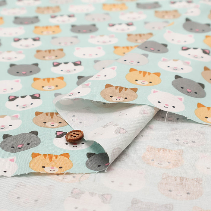 USA Cotton Muslin printed Fabric - nomura tailor