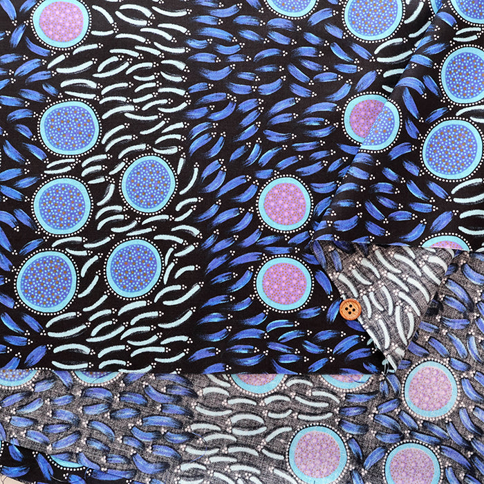 USA Cotton Muslin printed Fabric - nomura tailor