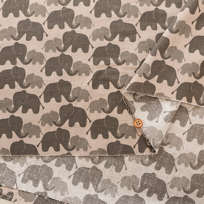 USA Cotton Muslin printed Fabric - nomura tailor