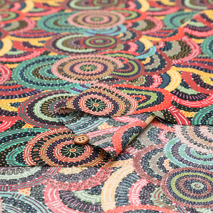 USA Cotton Muslin printed Fabric - nomura tailor