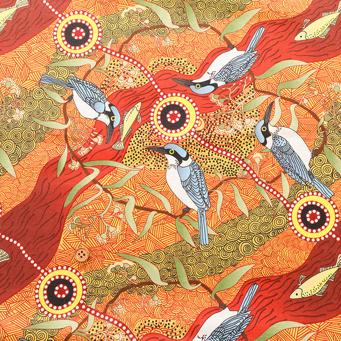 USA Cotton Muslin printed Fabric - nomura tailor