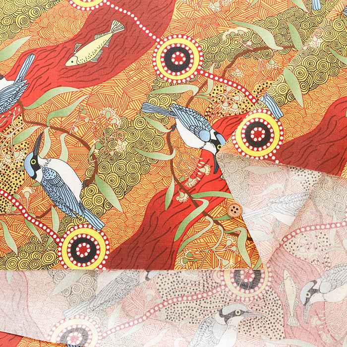 USA Cotton Muslin printed Fabric - nomura tailor