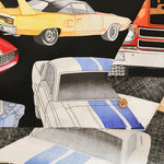 USA Cotton Muslin printed Fabric - nomura tailor