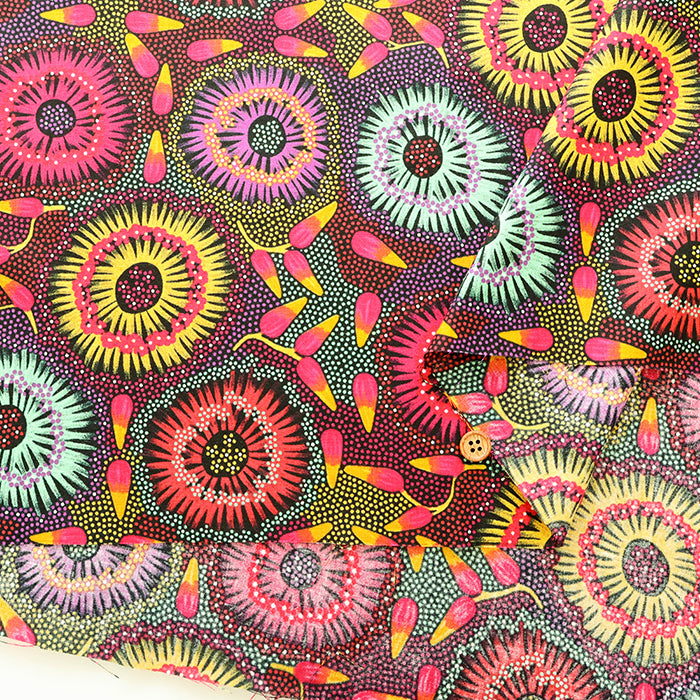 USA Cotton Muslin printed Fabric - nomura tailor