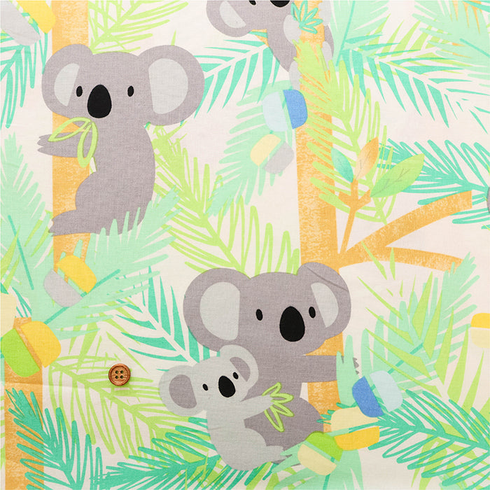 <Patterned Cut> USA Cotton Muslin printed Fabric (1 Pattern: Approx. 105cm × 55cm) - nomura tailor