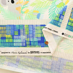 <Patterned Cut> USA Cotton Muslin printed Fabric (1 Pattern: Approx. 105cm × 55cm) - nomura tailor