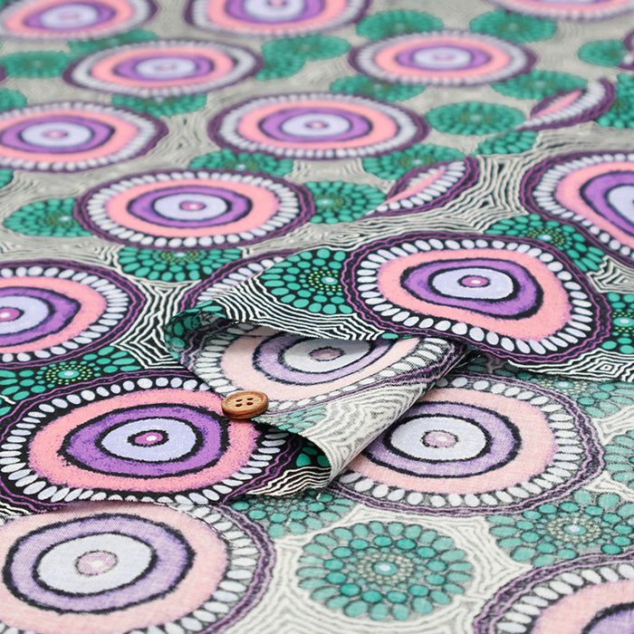 USA Cotton Muslin printed Fabric - nomura tailor