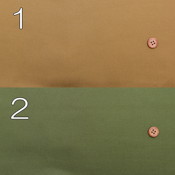 Cotton Double-Width Slightly Brushed Satin Fabric - Plain - nomura tailor