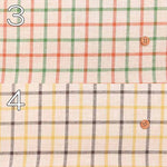 Cotton TOP Brushed Printed Fabric - Check - nomura tailor