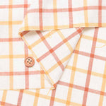 Cotton TOP Brushed Printed Fabric - Check - nomura tailor