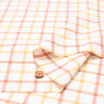 Cotton TOP Brushed Printed Fabric - Check - nomura tailor