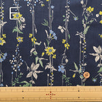60"Cotton Lawn Fabric - Botanical - nomura tailor