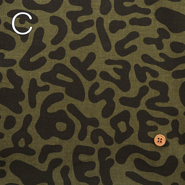 Cotton 60 Muslin printed Fabric - Animal Style - nomura tailor
