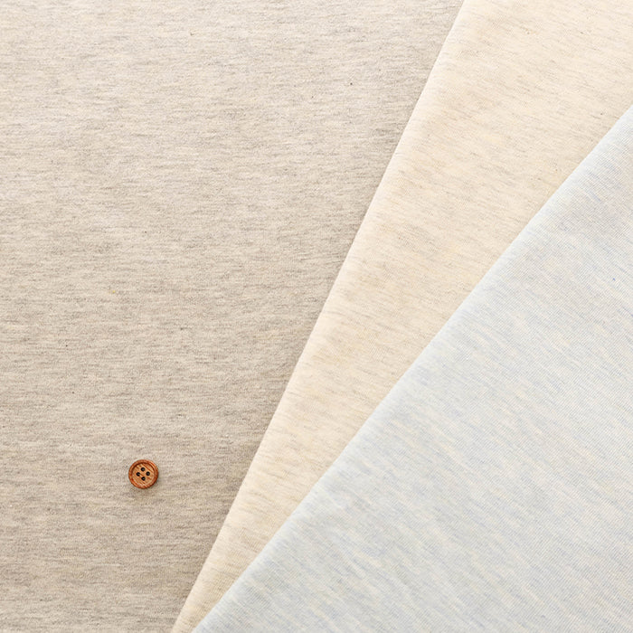 Cotton Top Yarn Jersey Knit Fabric - Plain - nomura tailor