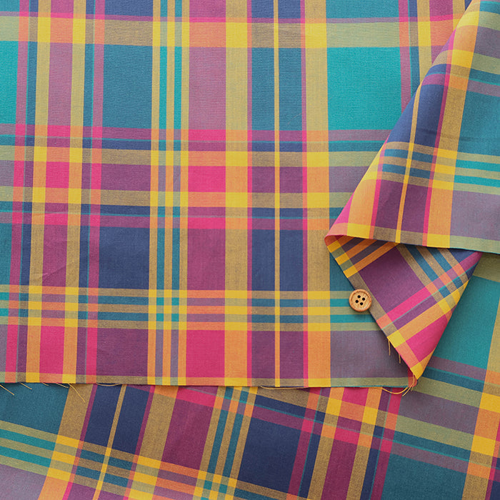 Cotton Yarn-dyed Fabric BIG CHECK - nomura tailor