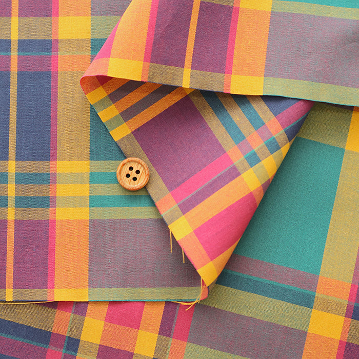 Cotton Yarn-dyed Fabric BIG CHECK - nomura tailor