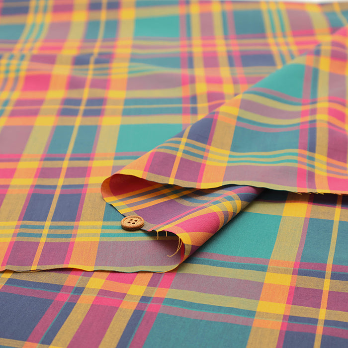Cotton Yarn-dyed Fabric BIG CHECK - nomura tailor