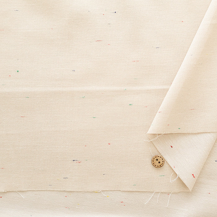 Cotton Color Nep Chambray Fabric - Plain - nomura tailor