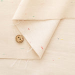 Cotton Color Nep Chambray Fabric - Plain - nomura tailor