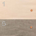 Cotton-Linen Yarn-Dyed Chambray Fabric - Solid Color - nomura tailor