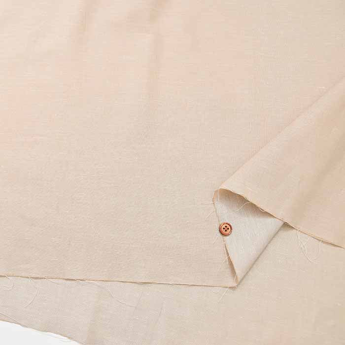 Cotton-Linen Yarn-Dyed Chambray Fabric - Solid Color - nomura tailor